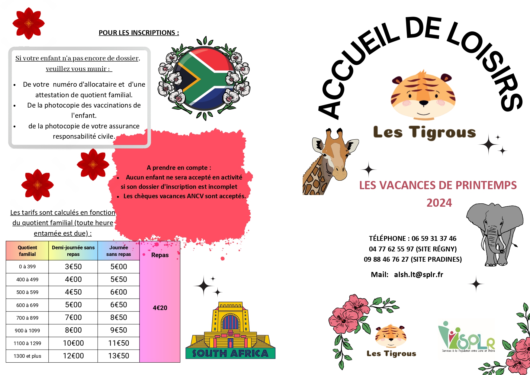 Programme Vacances Avril 2024 page 0001
