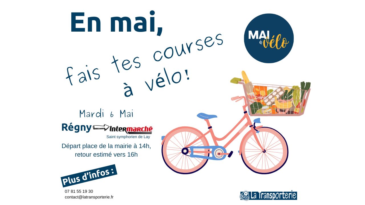 Fais tes courses à vélo ! 