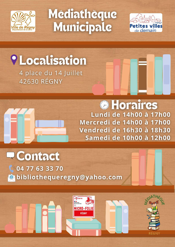 OUVERTURE Médiathèque