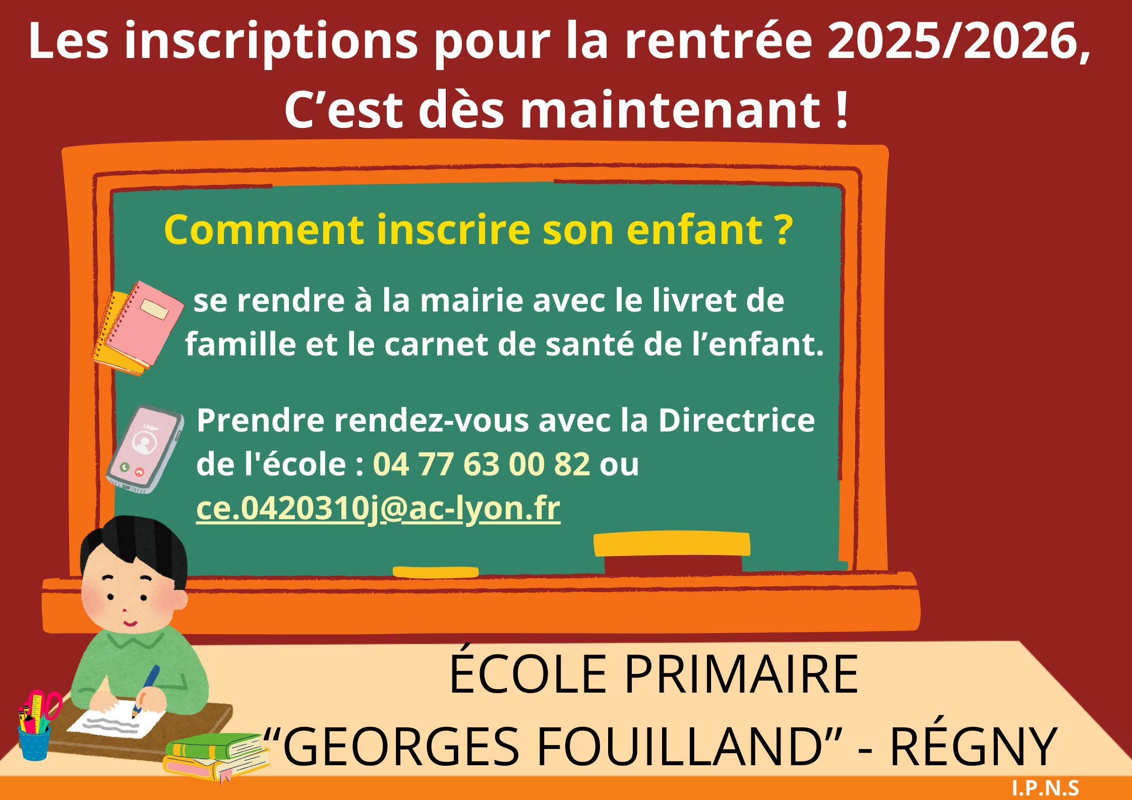 RENTREE 2025 2026