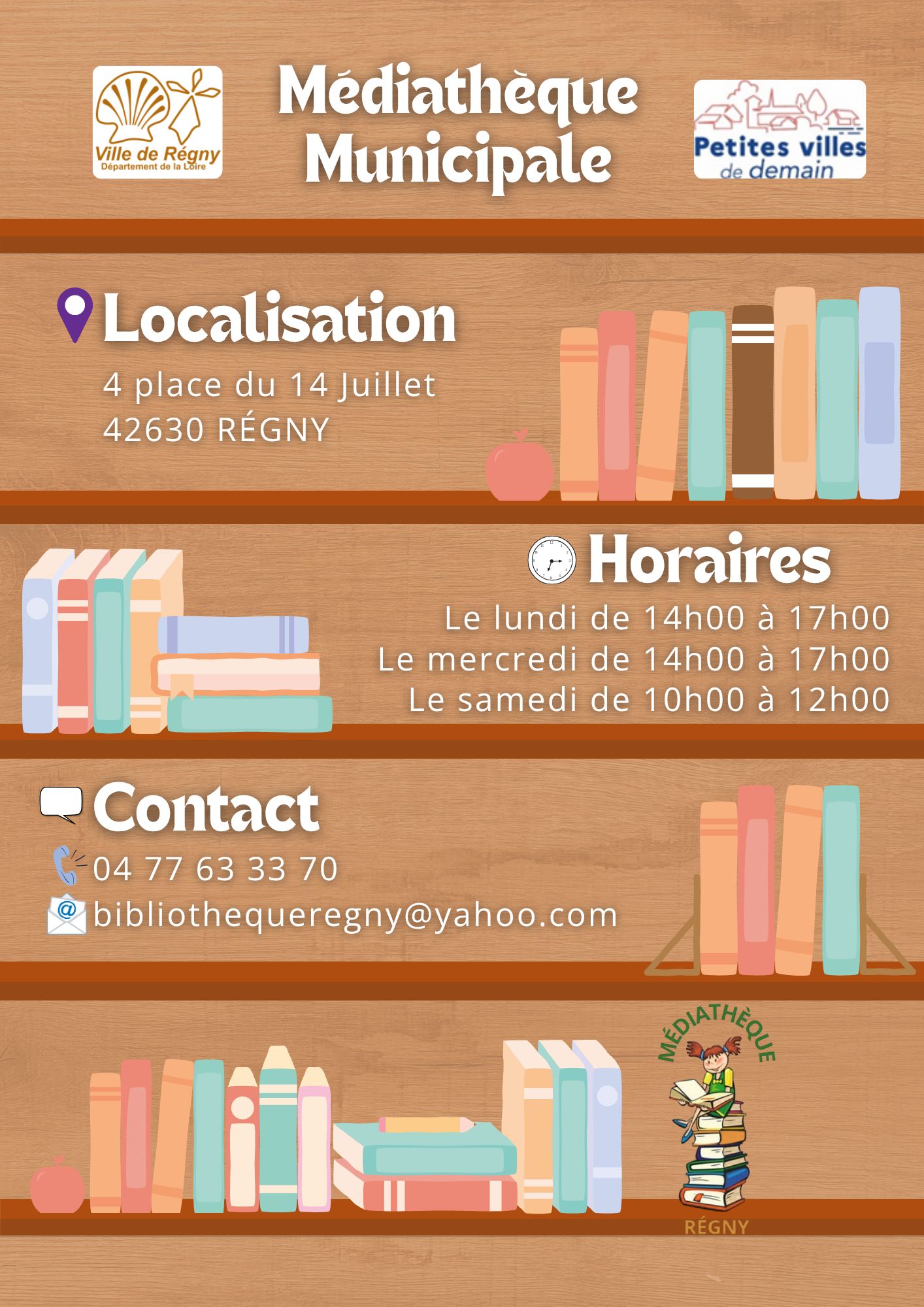 infos médiathèque