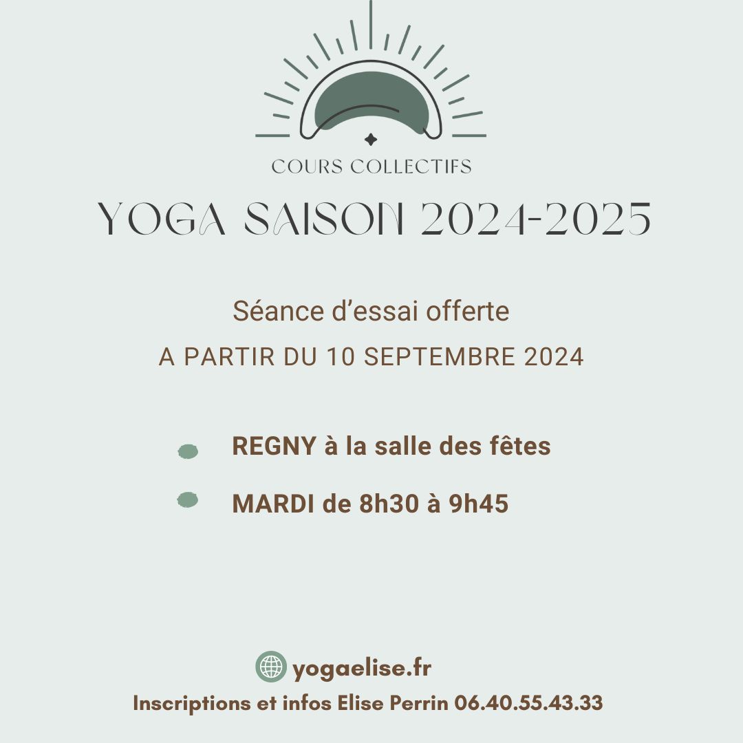 yoga Régny 2024 2025